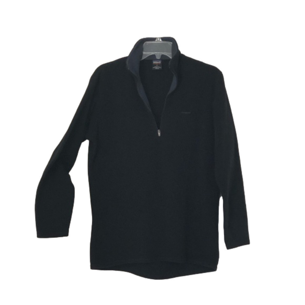 Patagonia Capilene 1/4 Zip Black Pullover